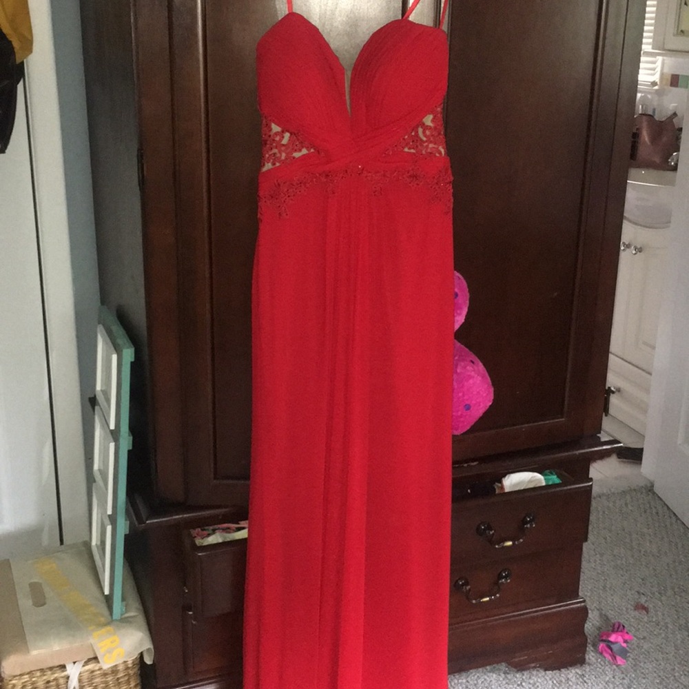 Red gown/prom dress